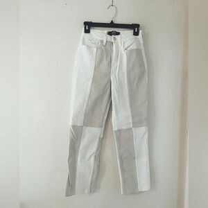 Hollister patchwork carpenter pants
